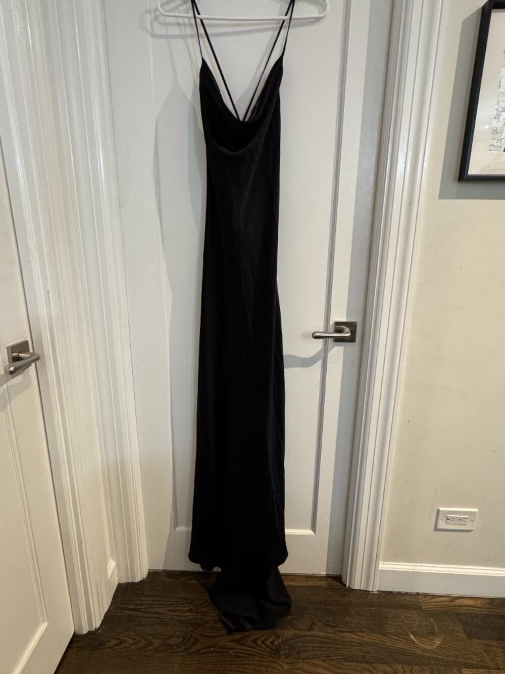 A.B.S. Evening by Allen Schwartz Fringe Gown — NWT, Size 6
